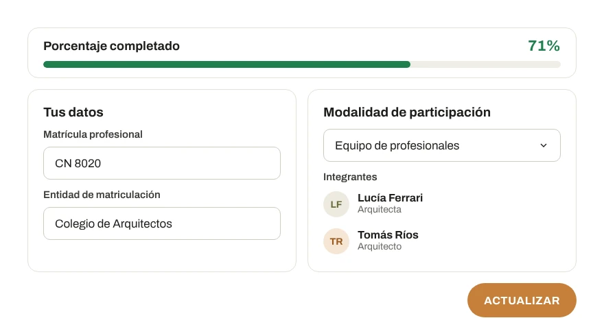 Perfil de participante